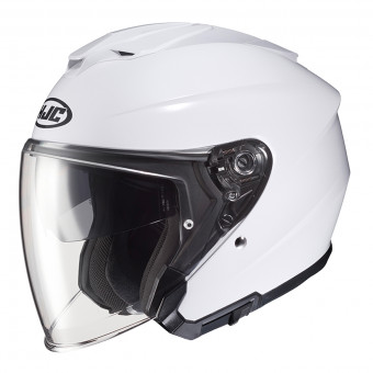 Open Face HJC I30 Pearl White