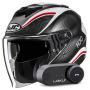 Casque Open Face HJC i31 Depe MC1 + Kit Bluetooth Lokui K30