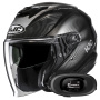 Casque Open Face HJC i31 Depe MC5 + Kit bluetooth 5R Lite