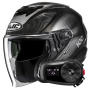 Casque Open Face HJC i31 Depe MC5 + Kit Bluetooth 5S Solo