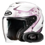 Casque Open Face HJC i31 Iona MC8 + Kit bluetooth 5R Lite