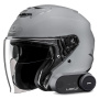 Casque Open Face HJC i31 N.Grey + Kit Bluetooth Lokui K30