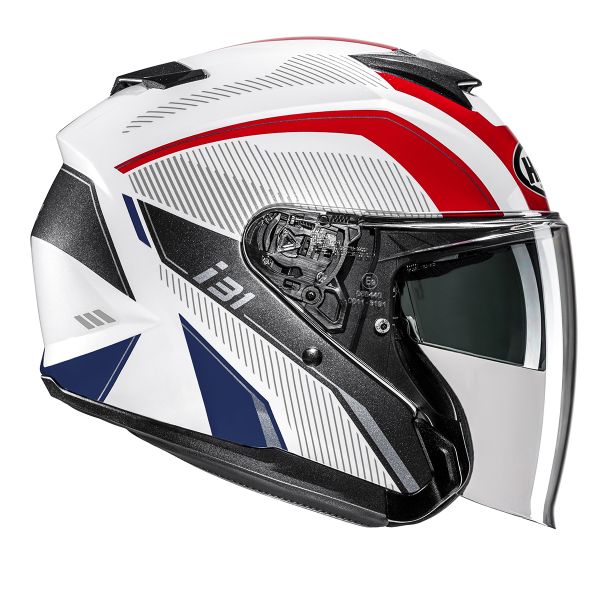 HJC i31 Reno MC21 + Kit Bluetooth BT Mini