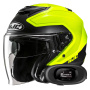 Casque Open Face HJC i31 Tevis MC3HSF + Kit bluetooth 5R Lite