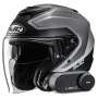 Casque Open Face HJC i31 Tevis MC5SF + Kit Bluetooth Lokui K30
