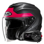 Casque Open Face HJC i31 Tevis MC8SF + Kit Bluetooth 5S Solo