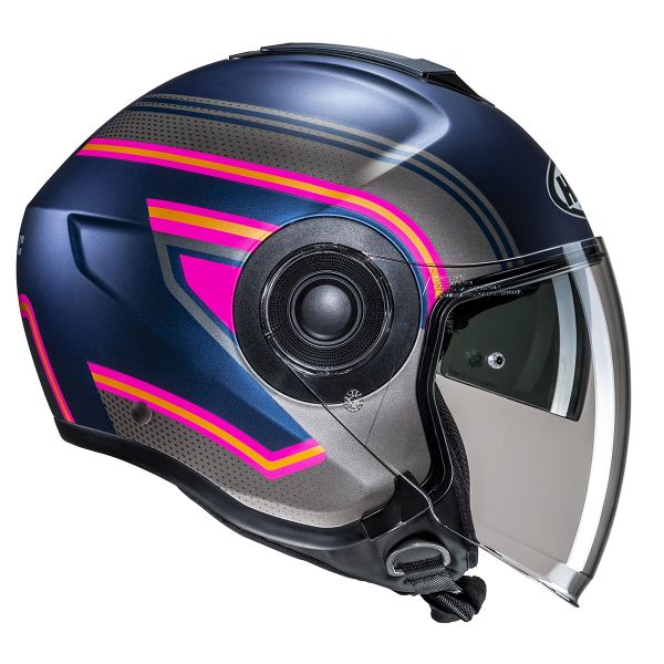 HJC i40N Linia MC28SF + Kit bluetooth 5R Lite Solo