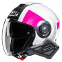 Casque Open Face HJC i40N Pyle MC8 + Kit Bluetooth BT Mini