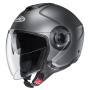 Casque Open Face HJC i40N Semi Flat Titanium