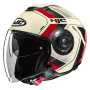 Casque Open Face HJC i40N Velu MC1