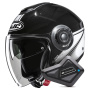 Casque Open Face HJC i40N Vision MC5 + Kit Bluetooth BT Mini