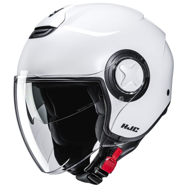 Open Face HJC i41 Pearl White