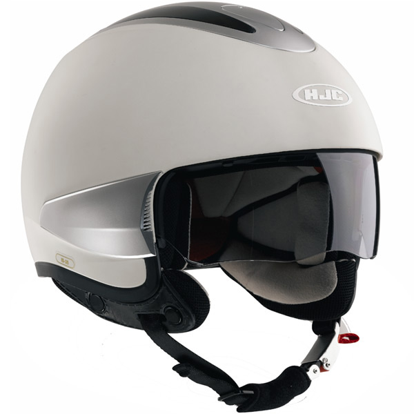 Open Face HJC IS-35 White Mat