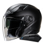 Casque Open Face HJC RPHA31 Flat Black + Kit Bluetooth Smart 11B