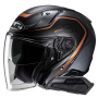 Casque Open Face HJC RPHA31 Kouv MC9SF+ Kit Bluetooth Smart 21B Flat Black