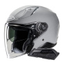 Casque Open Face HJC RPHA31 N. Grey+ Kit Bluetooth Smart 21B Flat Black