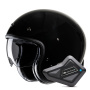 Casque Open Face HJC V31 Black + Kit Bluetooth BT Mini