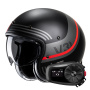 Casque Open Face HJC V31 Byron MC1SF + Kit Bluetooth 5S Solo