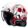 Casque Open Face HJC V31 Desto MC1 + Kit Bluetooth 5S Solo