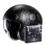 Casque Open Face HJC V31 Desto MC5SF + Kit Bluetooth Lokui K10