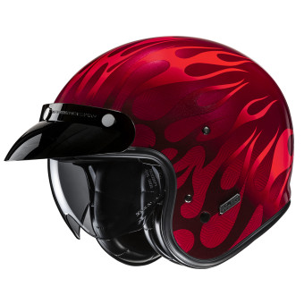 Casque Open Face HJC V31 Firo MC1 Casque Open Face HJC V31 Firo MC1