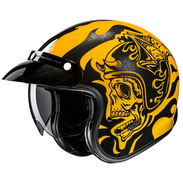 HJC V31 Flame MC3 + Kit Bluetooth Lokui K10