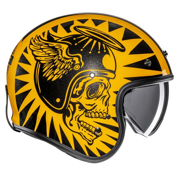 HJC V31 Flame MC3 + Kit Bluetooth Lokui K10