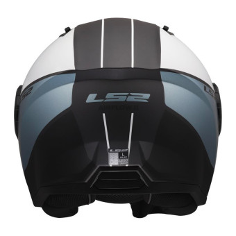 LS2 Airflow II Cover Grey Blue OF616