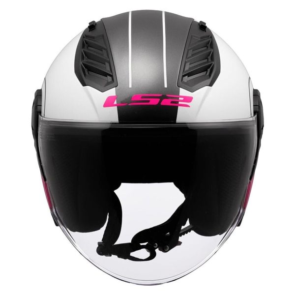 LS2 Airflow II Cover White Pink OF616