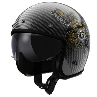 Casque Open Face LS2 Bob II Carbon Custom OF601 Casque Open Face LS2 Bob II Carbon Custom OF601