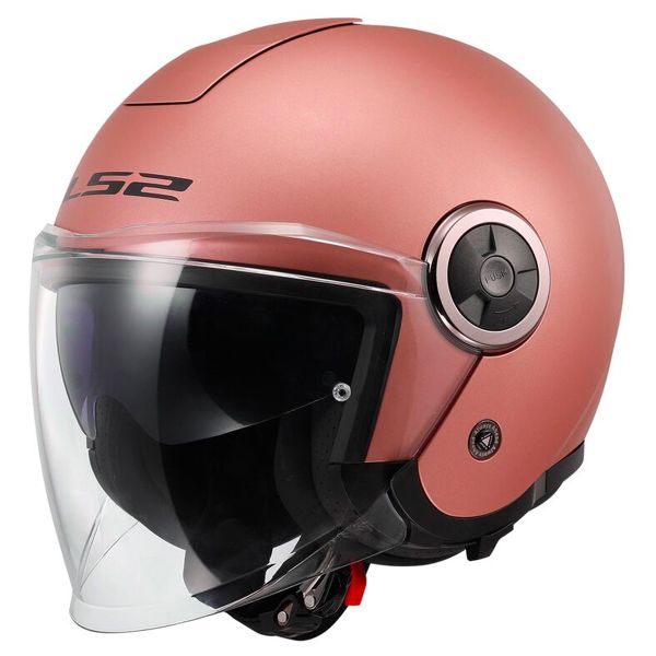 Open Face LS2 Classy Solid Gold Pink OF620 Open Face LS2 Classy Solid Gold Pink OF620