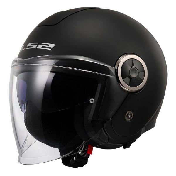 Open Face LS2 Classy Solid Matt Black OF620 Open Face LS2 Classy Solid Matt Black OF620