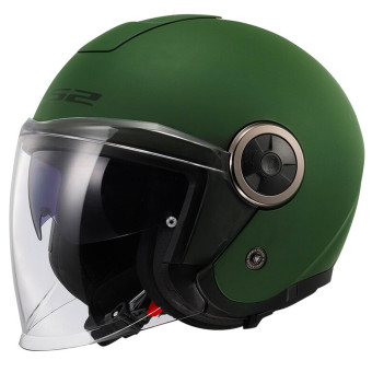 Casque Open Face LS2 Classy Solid Matt Military Green OF620 Casque Open Face LS2 Classy Solid Matt Military Green OF620