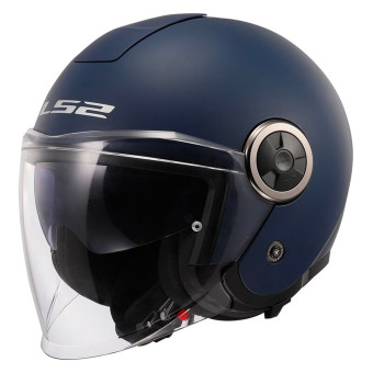 Casque Open Face LS2 Classy Solid Navy Blue OF620 Casque Open Face LS2 Classy Solid Navy Blue OF620