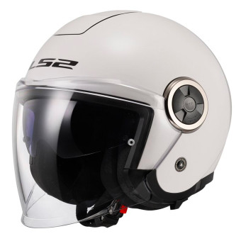 Casque Open Face LS2 Classy Solid White OF620 Casque Open Face LS2 Classy Solid White OF620