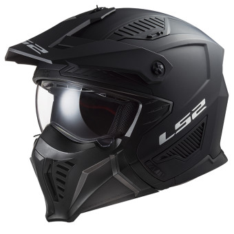 Casque Open Face LS2 Drifter Matt Black OF606 Casque Open Face LS2 Drifter Matt Black OF606