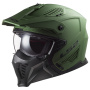 Casque Open Face LS2 Drifter Matt Military Green OF606