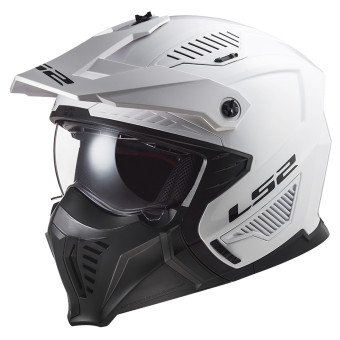 Casque Open Face LS2 Drifter White OF606 Casque Open Face LS2 Drifter White OF606
