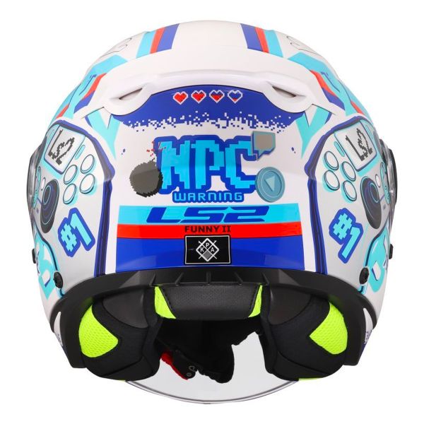 LS2 Funny II Next Level White OF622