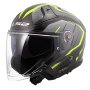 Casque Open Face LS2 Infinity II C Urus H-Vis Yellow OF603