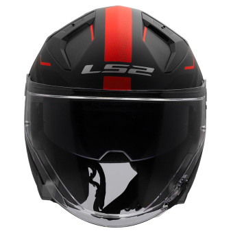 LS2 Infinity II Veyron Black Grey Red OF603