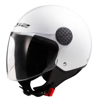 Casque Open Face LS2 Sphere II Solid White OF558 Casque Open Face LS2 Sphere II Solid White OF558