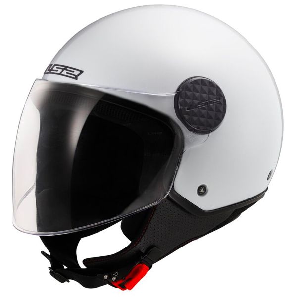 Open Face LS2 Sphere Lux II Solid White OF558