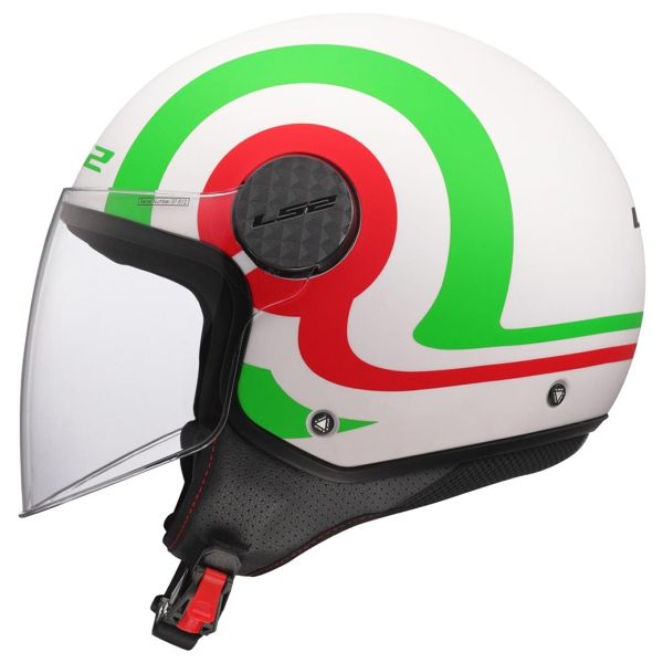 LS2 Sphere Lux II Urby White Green Red OF558