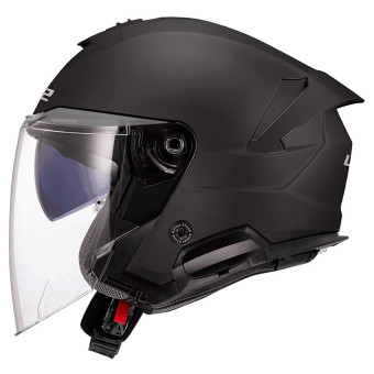 Open Face LS2 Verso II Solid Matt Black OF618