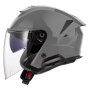 Casque Open Face LS2 Verso II Solid Naro Grey OF618