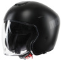 Casque Open Face Momo Design Aero Matt Black Dark Grey
