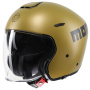 Casque Open Face Momo Design Aero Matt Gold Dark Grey