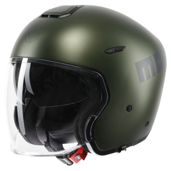 Open Face Momo Design Aero Matt Military Green Anthracite