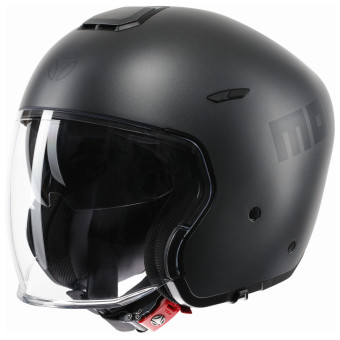 Open Face Momo Design Aero Matt Titanium Anthracite